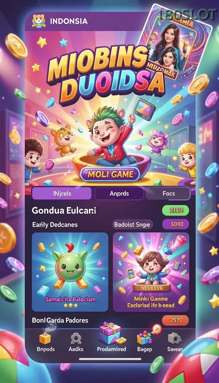 Cuplikan layar MARQUEE — menu navigasi